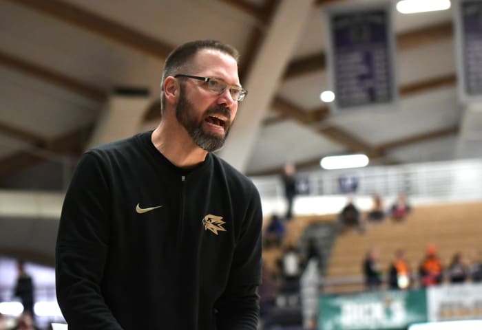 Beaverton Southridge 6A Oregon boys basketball quarterfinal 2024 Taylor Balkom 25